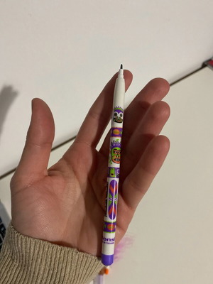 Pencil with replaceable tips used