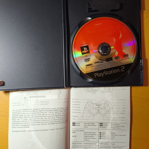 Baldur's Gate: Dark Alliance PlayStation 2 mint condition, complete (CIB)