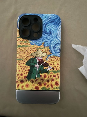 Θήκη για iPhone 15 Pro Max σαν καινούργια με ζωγραφιά του Van Gogh