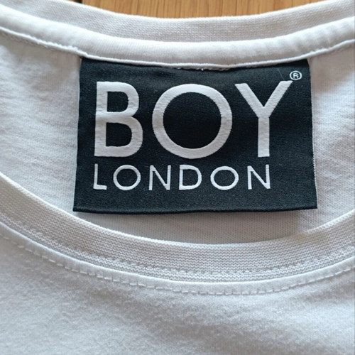 Boy London T-shirt L with premium 3D silicone logo