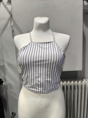 Busto swimsuit top XL white and gray like new