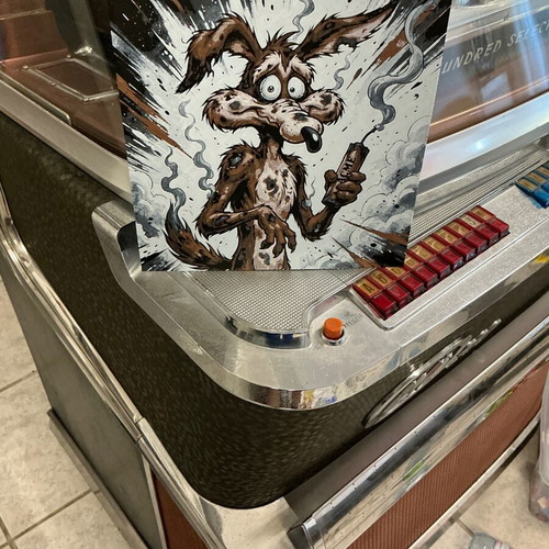 Coyote funny decorative item new, PLA material