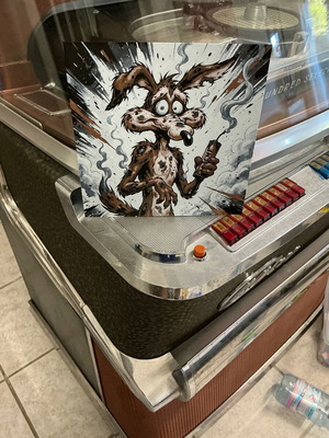 Coyote funny decorative item new, PLA material
