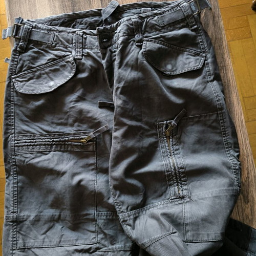 Aeronautica Militare pants like new, gray, with pockets