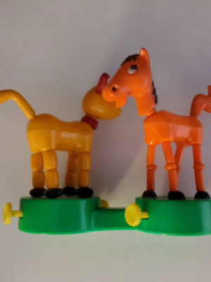 Vintage παιχνίδι thumb puppets μεταχειρισμένο