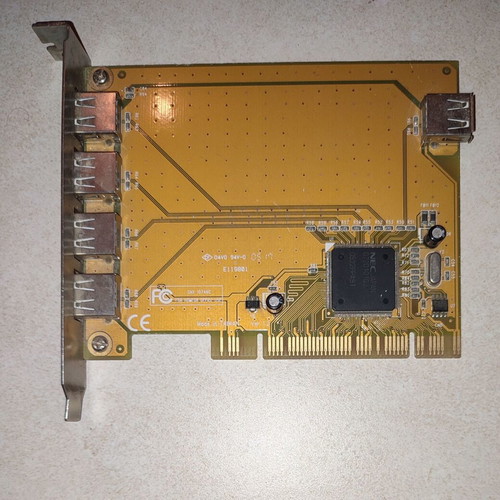 USB 2.0 4-Port PCI Card Ver1.2 used