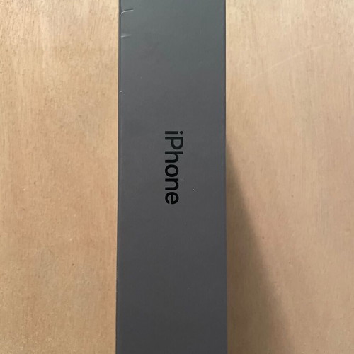 iPhone 8 64GB empty box black like new with 2 Apple stickers