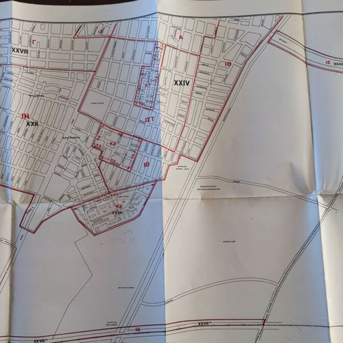 Aigaleo maps used, set of 3 pieces