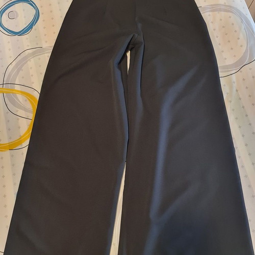 Aggel Knitwear wide-leg pants black size L like new