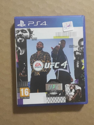 PlayStation 4 UFC 4 used sports game