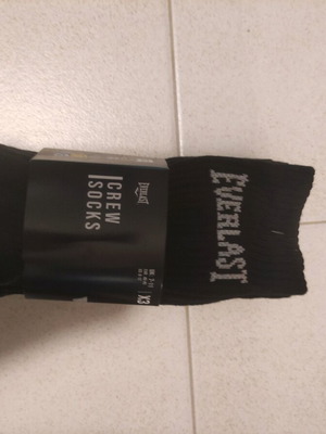 Everlast socks new, pack of 3 pieces size 40-45