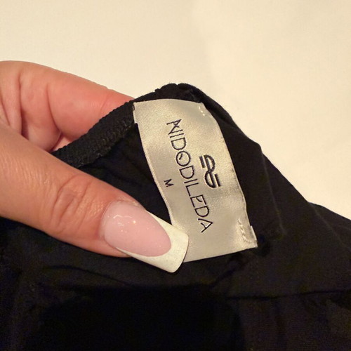 Nidodileda Allura dress jersey, black, size medium