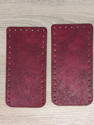 Large Bag Sides 22x11cm new, pair