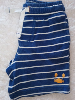 Παιδικό σορτς Mothercare μπλε ριγέ σαν καινούργιο, 2-3 ετών, 98 cm