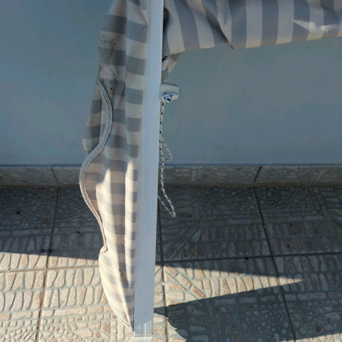 Canopy awning used, frame in very good condition, length 210