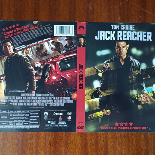 Jack Reacher authentic DVD cover