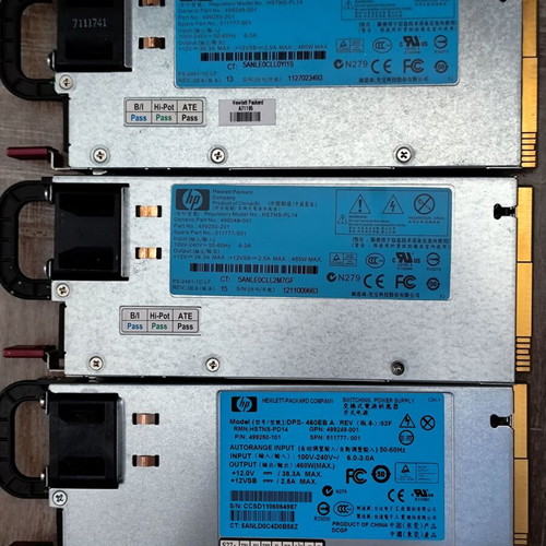 HP DPS-460MB A and DPS-460EB A server power supplies like new