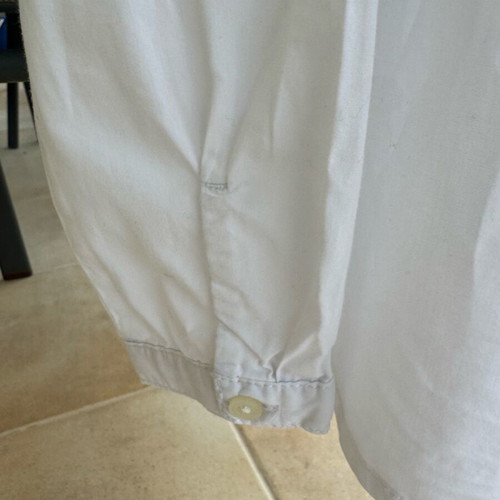 Benetton girls' shirt for ages 7-8, white, like new
