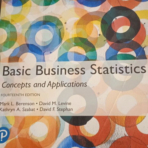 Basic Business Statistics book used, Greek