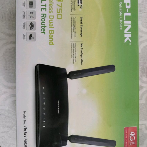 Router TP-Link Archer MR200 καινούργιο με υποδοχή κάρτας SIM και WiFi