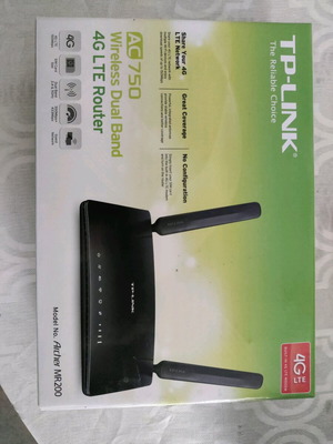 Router TP-Link Archer MR200 καινούργιο με υποδοχή κάρτας SIM και WiFi