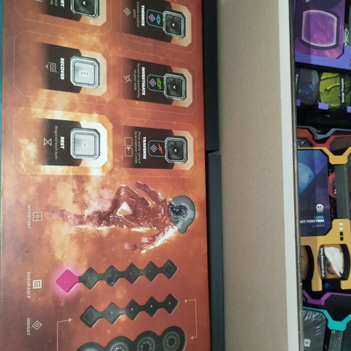 Unsettled 3D printed insert for board game and expansions