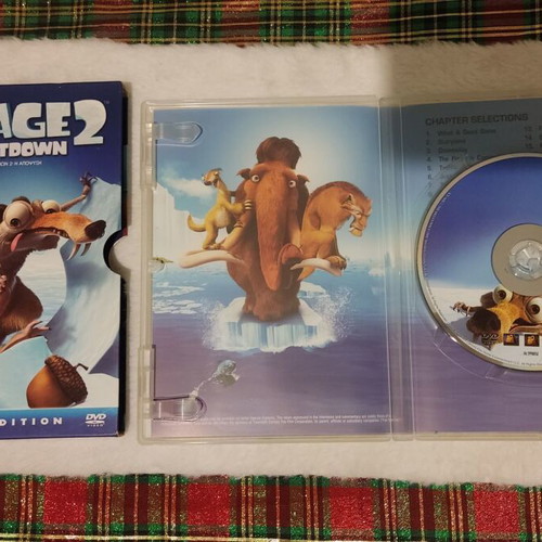Ice Age 2 DVD, dubbed animated movie