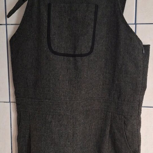 Attrattivo gray short overalls used