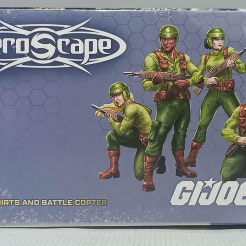 Hasbro Renegade Studios Heroscape GI Joe Greenshirts and Battle Copter Expansion new