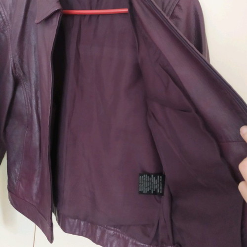 Leather jacket S.Oliver like new, size M
