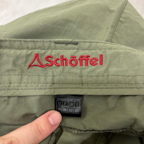 Schoffel Cargo Skirt like new, utility pockets, size UK10, green