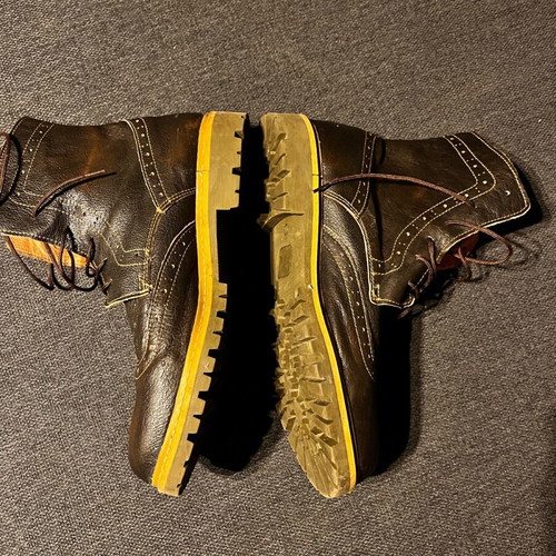 Men's boots like new brown, size 44.5-45