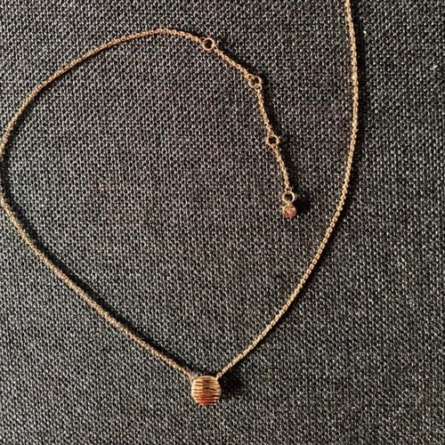 Links of London pink gold pendant used, 18k gold plated