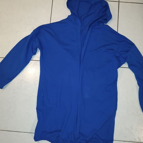 WOMEN'S JACKET WITH HOOD, LONG, EXCELLENT CONDITION.