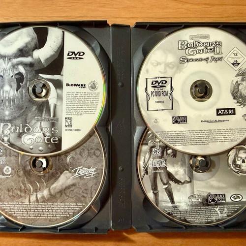 Baldur's Gate 4 in 1 Boxset for PC like new