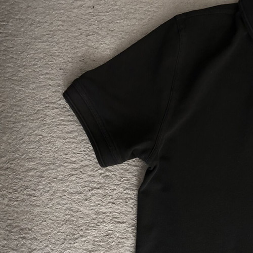 BOSS slim-fit polo shirt, size M, black