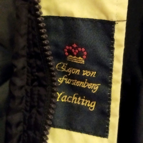 Egon von Fusterberg Yachting jacket, original, black, XL