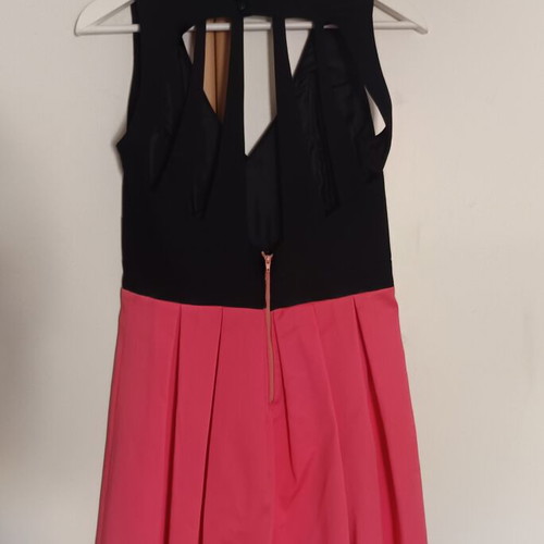 Desiree cocktail dress like new, black and pink, size M