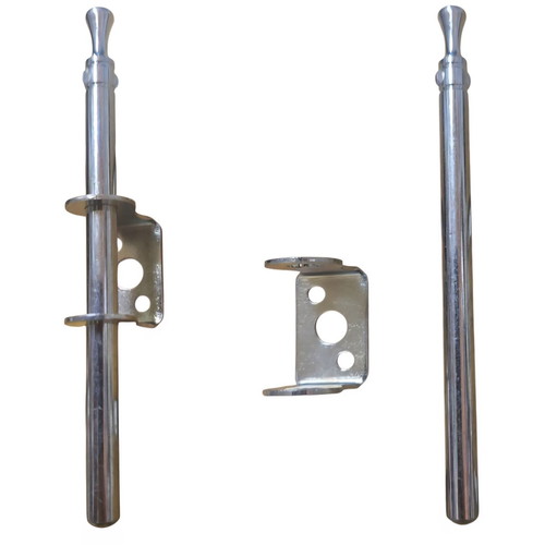 Security pin new with metal mounting bracket 115mm set of 4