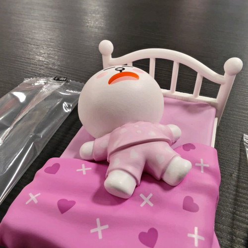 Line Friends Night-Night Cony 8cm like new