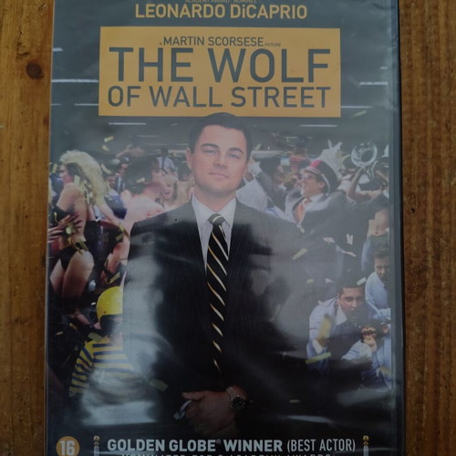 The Wolf of Wall Street DVD new with English subtitles
