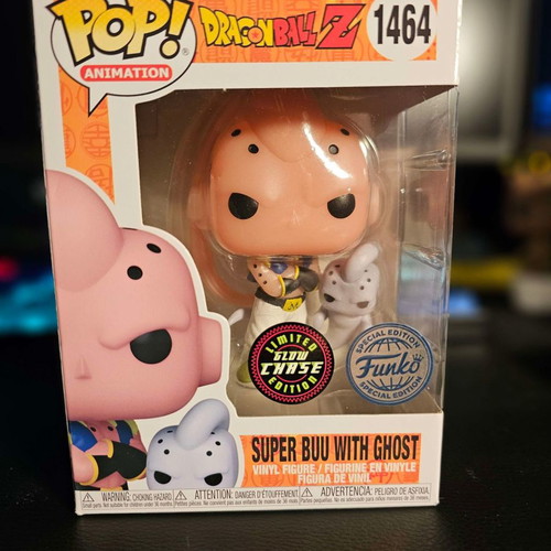 Funko Pop! Super Buu with Ghost (Chase GITD) new #1464