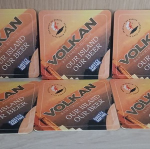 Λοτ 6 συλλεκτικά σουβερ Volcan