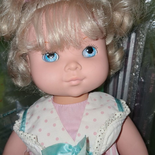 Vintage Baby Wanna Walk Hasbro 1991 doll used