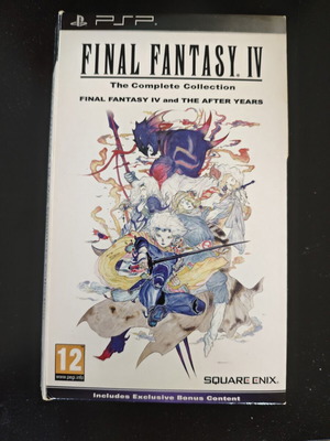 Final Fantasy IV The Complete Collection PSP кутия като нова