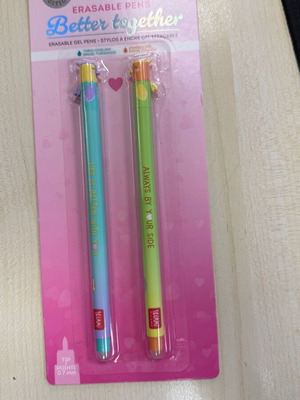 Legami Better Together erasable pen set new, limited Valentine 2026 edition