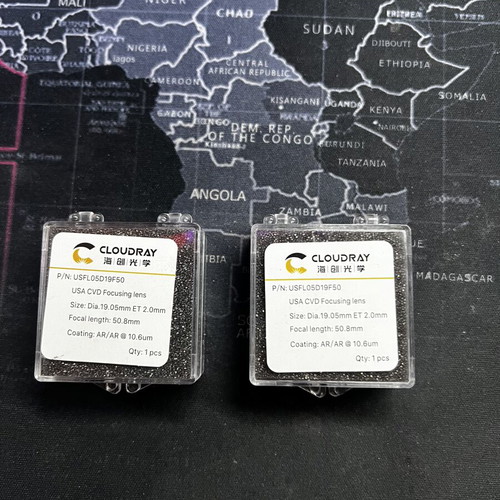 Cloudray CO₂ Laser focusing lenses, 6 pieces, USA CVD