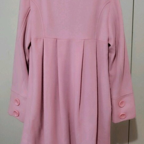 Fornarina coat 100% wool like new, pink size Medium