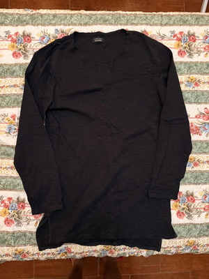Zara Man black long sleeve top XL
