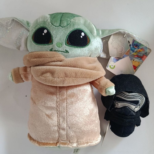 Star Wars Disney 100 Anniversary Grogu Baby Yoda Kylo Ren Plush New